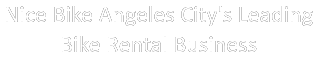 Nice Bike Angeles City's Leading Bike Rental Business 